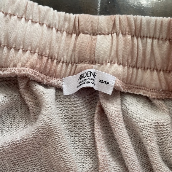 NWT Ardene Pink Tie Dye Wide Leg Joggers/Pants - Picture 8 of 13